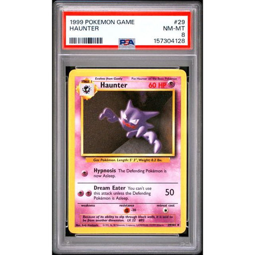 Pokémon TCG: Haunter #29 PSA 8-157304128