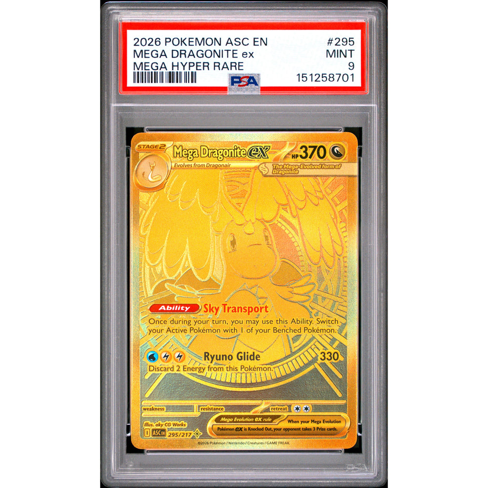 Pokémon TCG: Mega Dragonite Ex #295 PSA 9