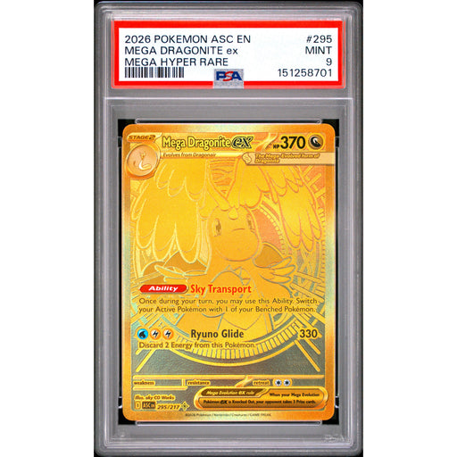 Pokémon TCG: Mega Dragonite Ex #295 PSA 9-151258701