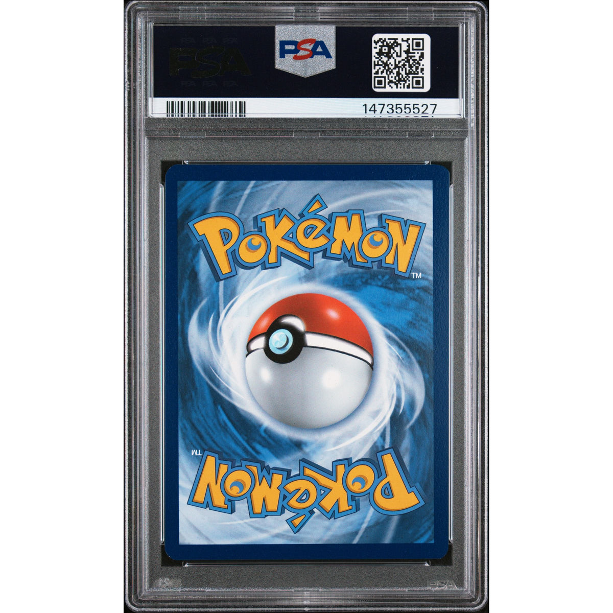 Pokémon TCG: Fa/Flareon Vmax {{setAbbreviation}} 180 NM PSA 9 (Back)