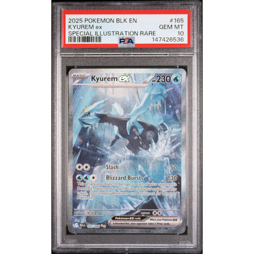 Pokémon TCG: Kyurem Ex #165 PSA 10 - Black Bolt-147426536