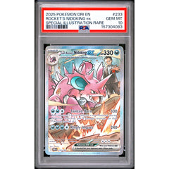Pokémon TCG: Rocket's Nidoking Ex #233 PSA 10 - Destined Rivals