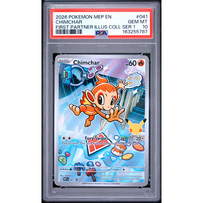 Pokémon TCG: Chimchar #041 PSA 10-163255787