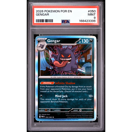 Pokémon TCG: Gengar #050 PSA 9-168423396