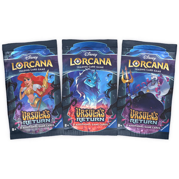 Disney Lorcana: Ursula's Return booster packs