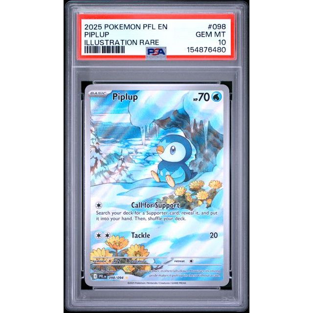 Pokémon TCG: Piplup #098 PSA 10-154876480
