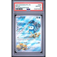 Pokémon TCG: Piplup #098 PSA 10 - Phantasmal Flames