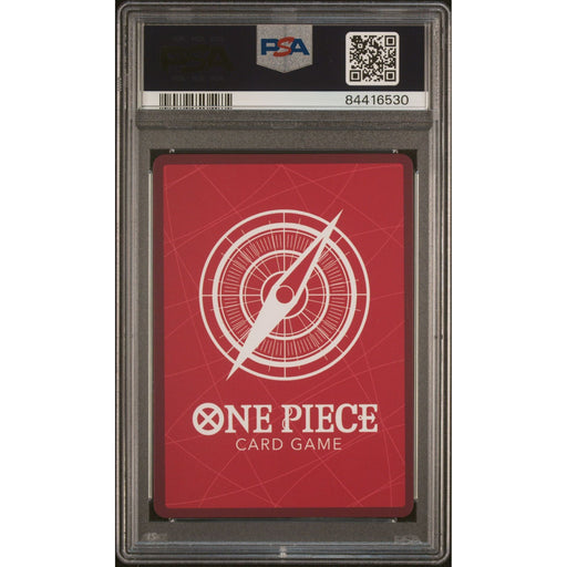 Pokémon TCG: Monkey D. Luffy {{setAbbreviation}} 003 NM PSA 10 (Back)