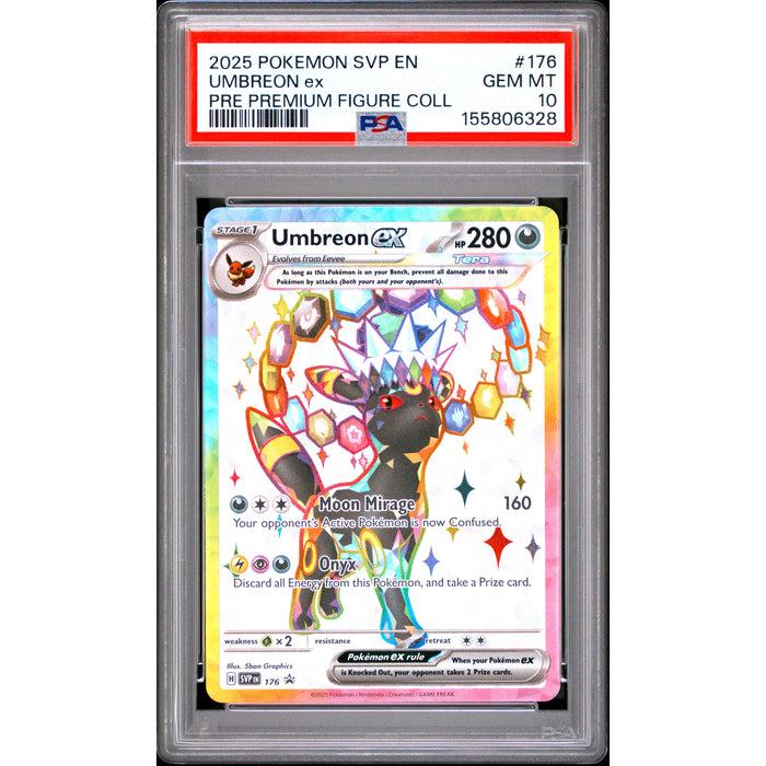 Pokémon TCG: Umbreon Ex #176 PSA 10-155806328