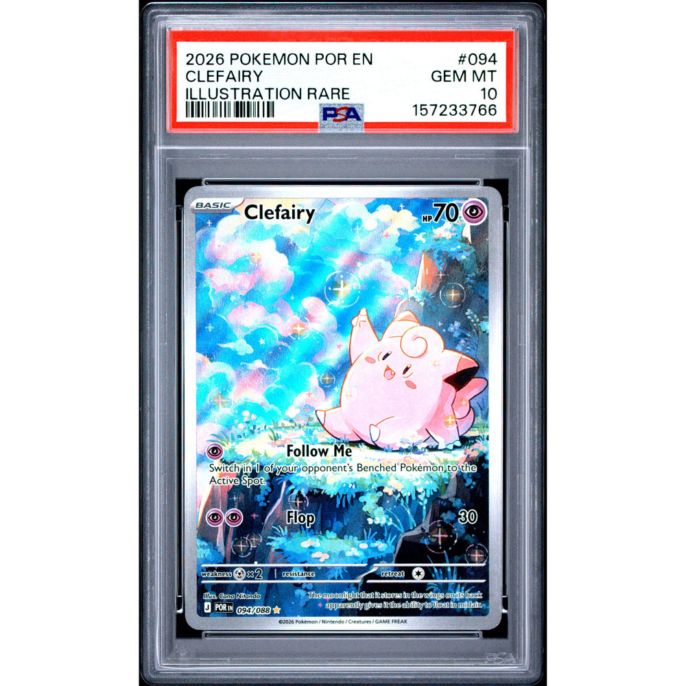 Pokémon TCG: Clefairy #094 PSA 10