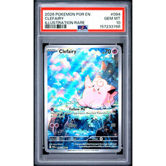 Pokémon TCG: Clefairy #094 PSA 10