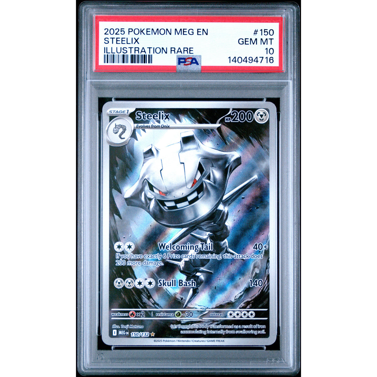 Pokémon TCG: Steelix #150 PSA 10-140494716