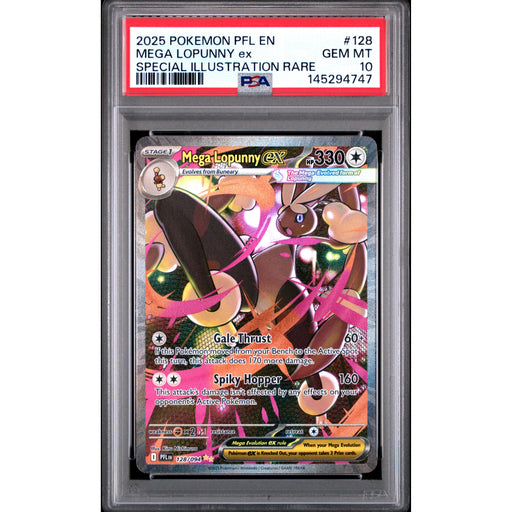 Pokémon TCG: Mega Lopunny Ex #128 PSA 10 - Phantasmal Flames-145294747