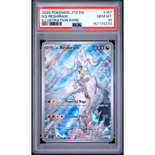 Pokémon TCG: N's Reshiram #167 PSA 10-157174233