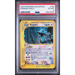 Pokémon TCG: Kingdra #148 PSA 6 Holo - Aquapolis
