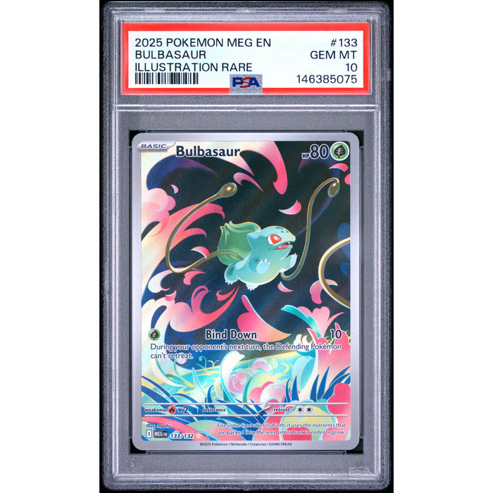 Pokémon TCG: Bulbasaur #133 PSA 10-146385075