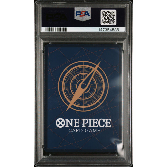 One Piece TCG: Monkey D. Luffy #006 PSA 10-147354585 (back)