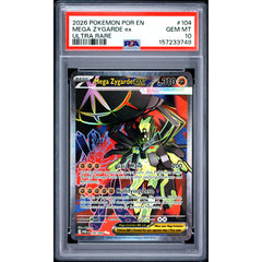 Pokémon TCG: Mega Zygarde Ex #104 PSA 10