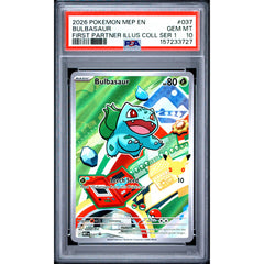 Pokémon TCG: Bulbasaur #037 PSA 10