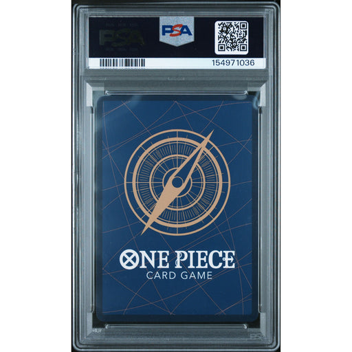 Pokémon TCG: Monkey D. Luffy {{setAbbreviation}} 041 NM PSA 9 (Back)