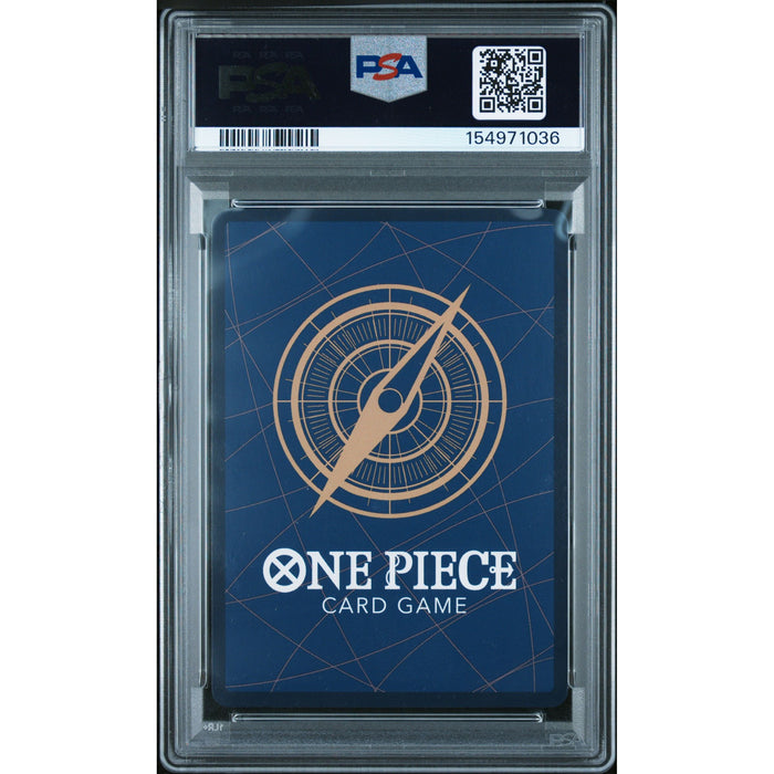 Pokémon TCG: Monkey D. Luffy {{setAbbreviation}} 041 NM PSA 9 (Back)