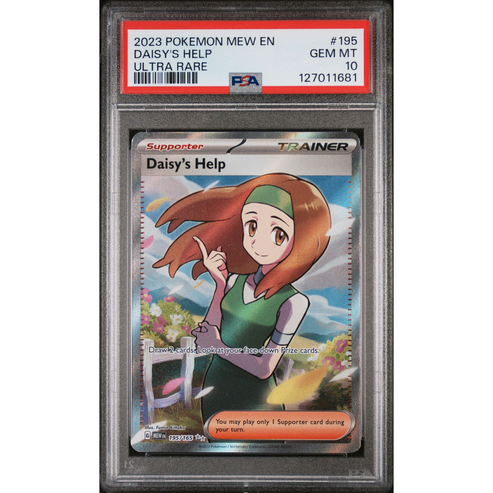 Pokémon TCG: Daisy's Help #195 PSA 10 - 151