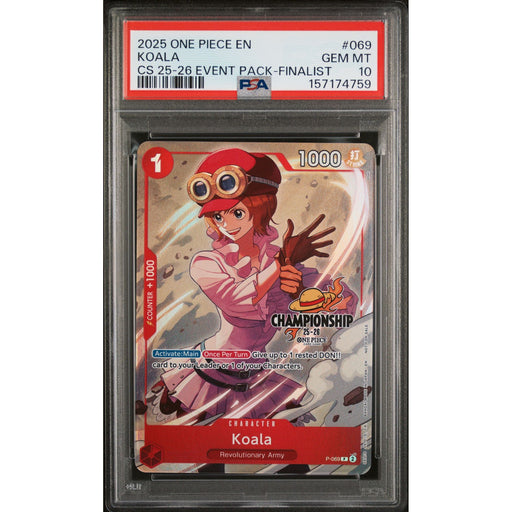 One Piece TCG: Koala #069 PSA 10-157174759
