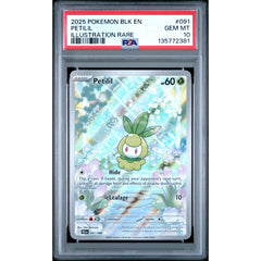 Pokémon TCG: Petilil #091 PSA 10 - Black Bolt
