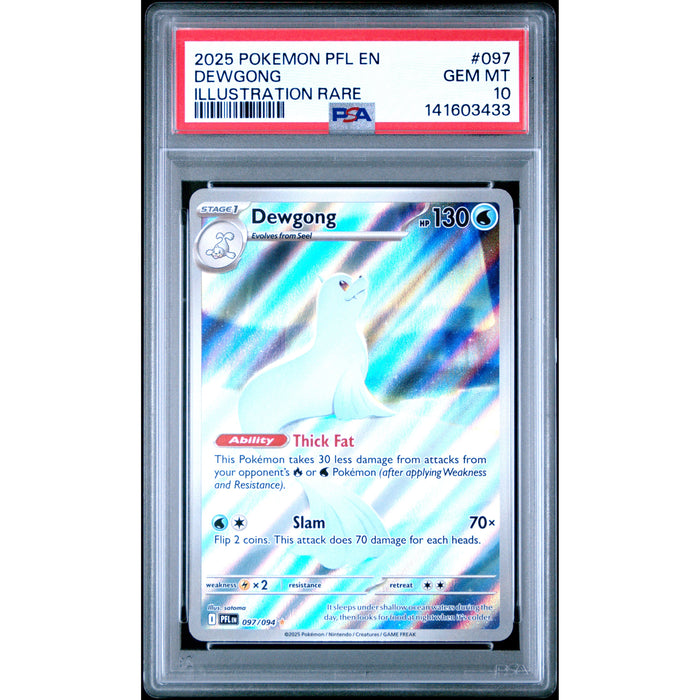 Pokémon TCG: Dewgong #097 PSA 10-141603433