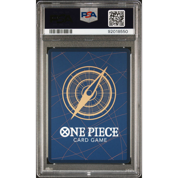 Pokémon TCG: Monkey D. Luffy {{setAbbreviation}} 090 NM PSA 10 (Back)
