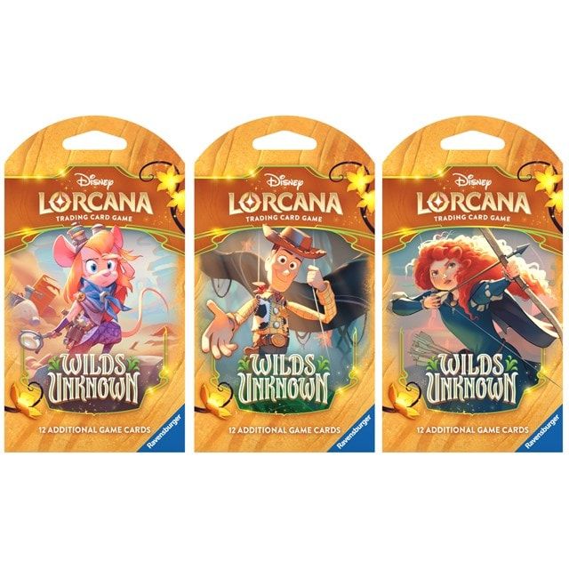 Disney Lorcana: Wilds Unknown Sleeved Booster Pack