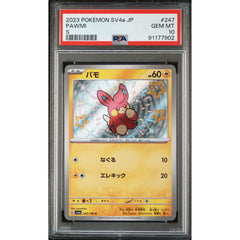 Pokémon TCG: Pawmi 247 PSA 10 - Japanese