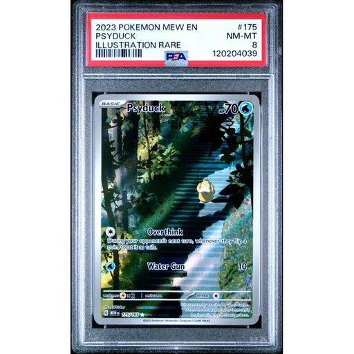 Pokémon TCG: Psyduck #175 PSA 8-120204039