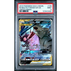 Pokémon TCG: Mega Sableye & Tyranitar Gx #126 PSA 9 - Unified Minds