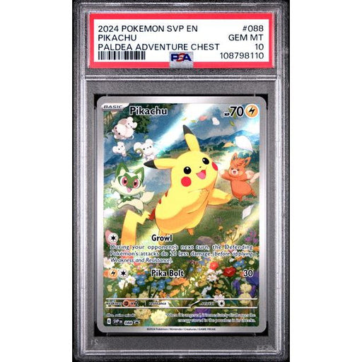 Pokémon TCG: Pikachu #088 PSA 10-108798110