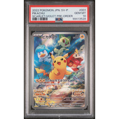 Pokémon TCG: Pikachu #001 PSA 10 - Japanese