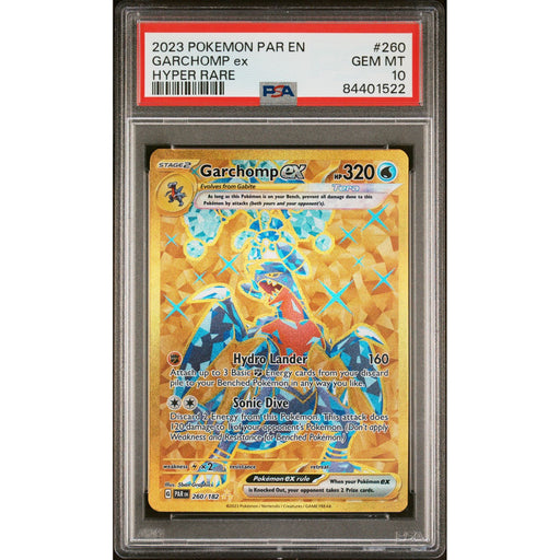 Pokémon TCG: Garchomp Ex #260 PSA 10-84401522