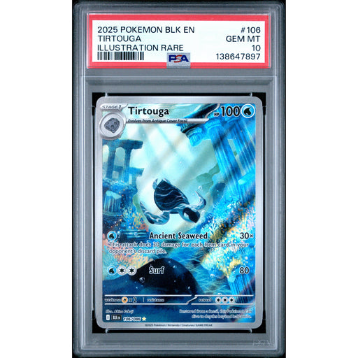 Pokémon TCG: Tirtouga #106 PSA 10-138647897
