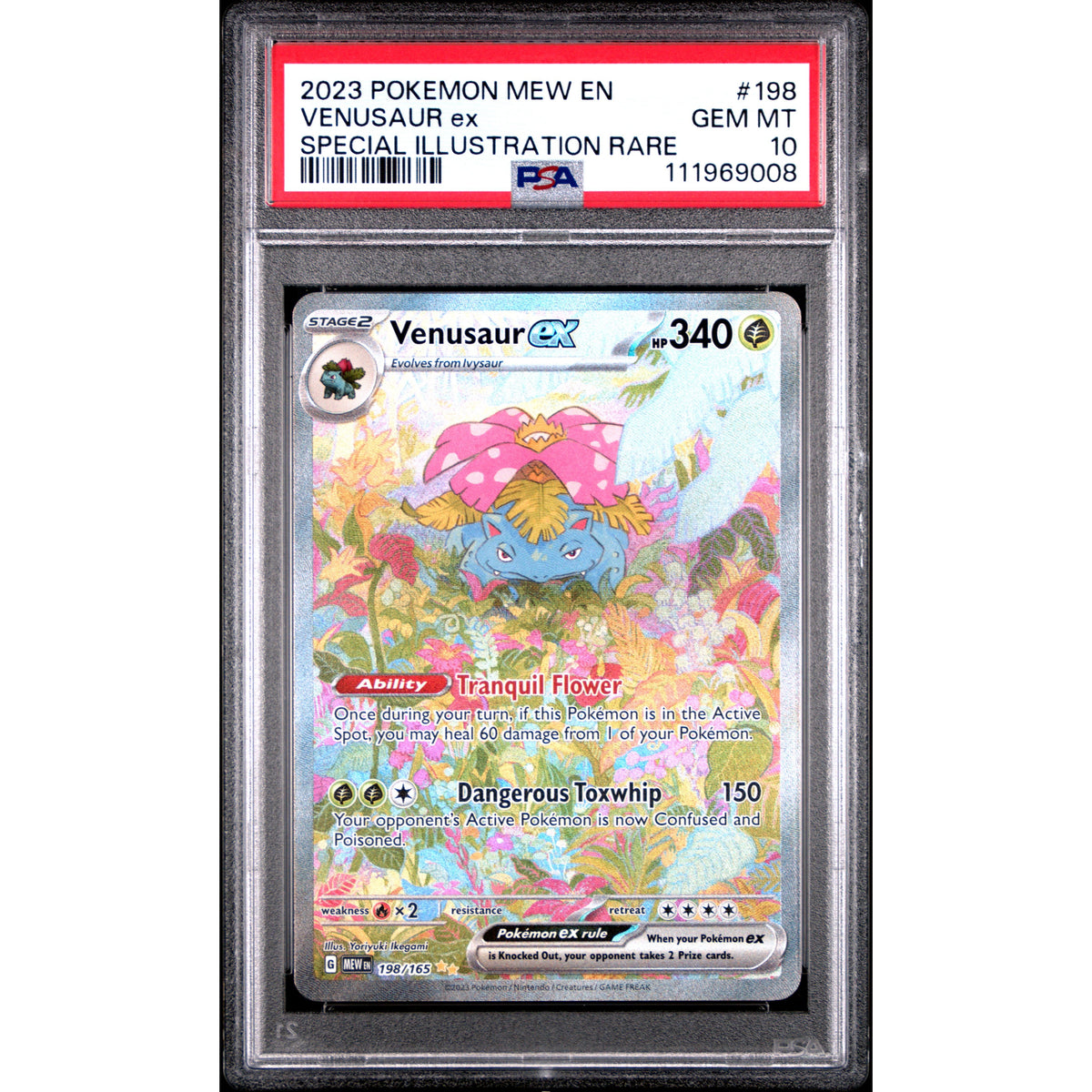 Pokémon TCG: Venusaur Ex #198 PSA 10-111969008