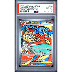 Pokémon TCG: Mega Hawlucha Ex #268 PSA 10