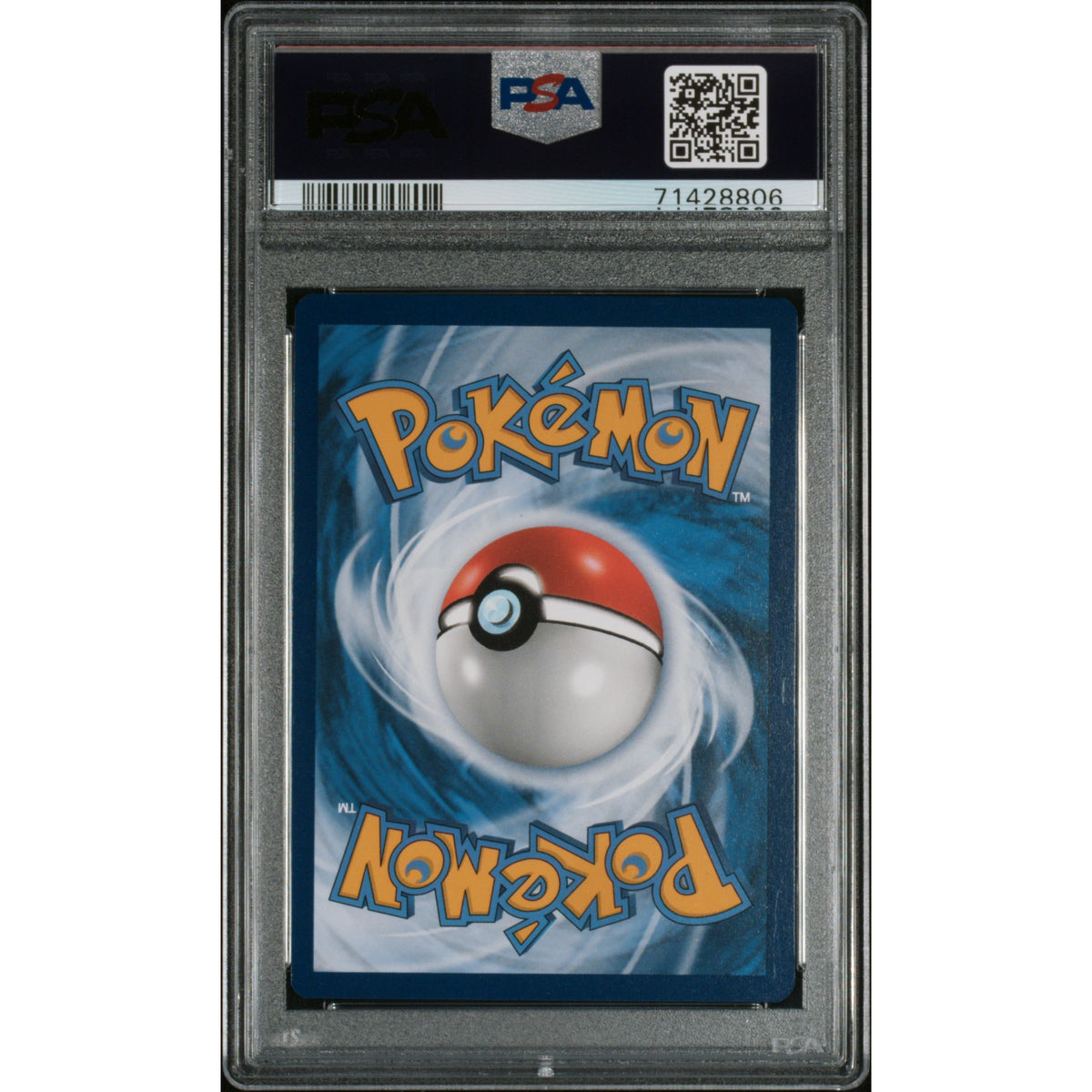 Pokémon TCG: Pikachu On The Ball {{setAbbreviation}} 001 NM PSA 10 (Back)