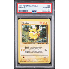 Pokémon TCG: Pikachu #60 PSA 10