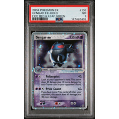 Pokémon TCG: Gengar Ex #108 PSA 7 - Fire Red & Leaf Green