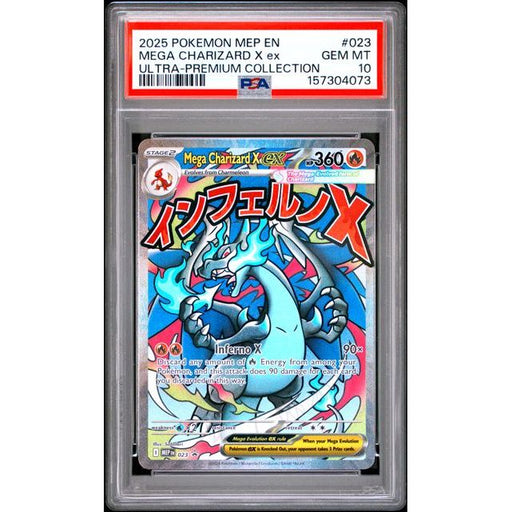 Pokémon TCG: Mega Charizard X Ex #023 PSA 10-157304073