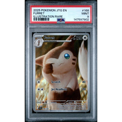 Pokémon TCG: Furret #168 PSA 9 - Journey Together