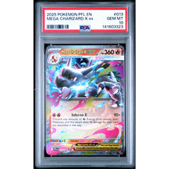 Pokémon TCG: Mega Charizard X Ex #013 PSA 10