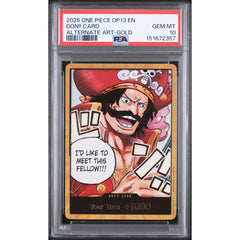 One Piece TCG: Don!! Card PSA 10