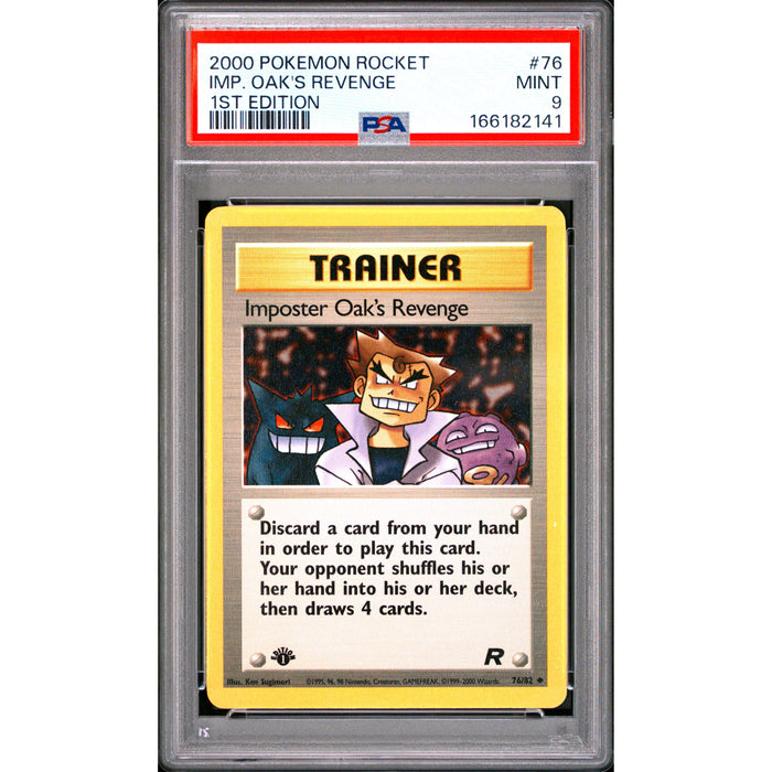 Pokémon TCG: Imp. Oak's Revenge #76 PSA 9-166182141