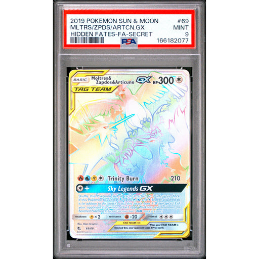 Pokémon TCG: Mltrs/Zpds/Artcn.Gx #69 PSA 9-166182077