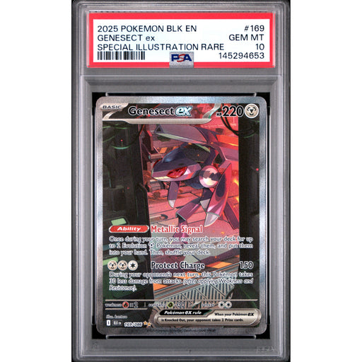 Pokémon TCG: Genesect Ex #169 PSA 10 - Black Bolt-145294653